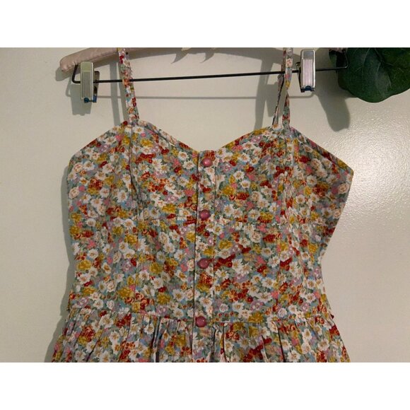 Have &Have Women Floral Short Jumpsuit Size S Casual Romper Summer Beach Playsui - Picture 3 of 11